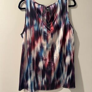 Torrid Blue and Pink Sleeveless Tank Top